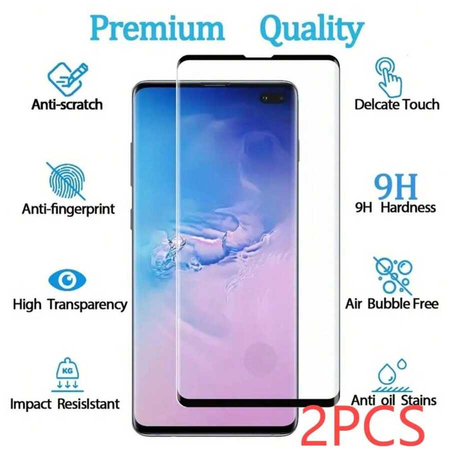 2pcs Samsung S24 Ultra Tempered Glass Screen Protector, S23 Plus