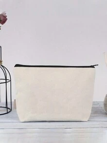 1 pieza Bolso organizador de maquillaje y cosméticos de gran capacidad, bolso de aseo para viaje, estuche de tocador plegable para herramientas de belleza, brochas de maquillaje, lápices de cejas, sombras de ojos, joyas, ropa interior, cepillo de dientes, productos para el cuidado de la piel, cepillo de pelo, esmalte de uñas, perfume, artículos de papelería, electrónicos - regalo de vacaciones