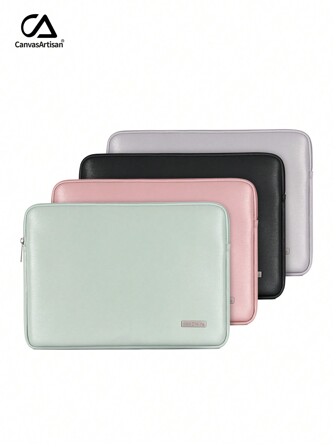canvas artisan Slanke waterdichte laptoptas PU-notebooktas voor 15 inch MagicBook Surface Book