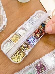 3 层 360° 旋转收纳架，大容量化妆品收纳盒，多功能收纳架，展示托盘，梳妆台托盘，大容量透明收纳柜，透明提手，收纳盒，收纳篮，水果盘，调料架，适用于厨房、客厅、卧室、浴室、化妆品、口红、香水、眼影盘、化妆刷、眉笔、化妆品等。 - 白色 - 查看 12