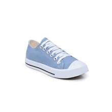 Quality All Star Women's Sneakers Beautiful And Soft Stitched And Short Shaft Comfortable Exclusive - 藍色 - 查看 4