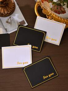 VIP信封套装、会员卡信封、贺卡信封、小尺寸银行卡信封、身份证夹铝箔信封、黑色会员卡、白色会员卡、热门万圣节和圣诞节贺卡信封、邀请卡、文具和信封、婚礼邀请卡和信封 - 彩色 - 查看 1