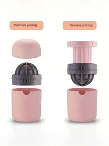 Portable Lemon And Orange Juicer Cup - Simple Manual Juicer - Two Ways To Use, - L-001 - View 5