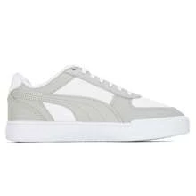 Puma 男鞋女鞋Caven運動拼色輕便低筒休閒鞋板鞋 380810-35 - 白-灰色-金色 - 查看 6