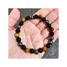 1 件男女通用休闲风格手工串珠首饰圣诞新年情人节节日礼物 - 彩色 - 查看 4