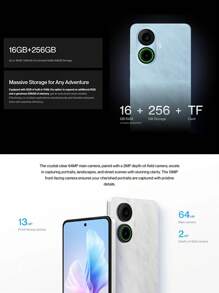 Meizu Note 21 Pro 8GB 256GB Wersja UE 6,78"FHD+120HZ Procesor MTK-G99 Aparat 64MP+przód 13MP Bateria 5000mAh Ładowanie 30W System Android 14