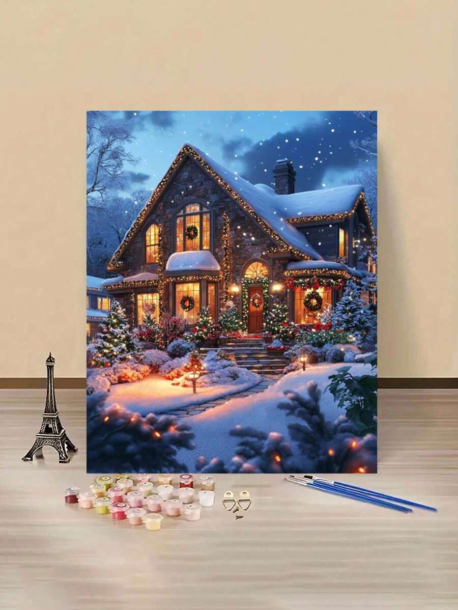 Malen Nach Zahlen Spreewald Landschaft - 40x50cm DIY Gemälde Set