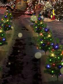 Bộ 3 Đèn năng lượng mặt trời một đến ba cây thông Noel cho sân vườn Chống nước IP65 Đèn năng lượng mặt trời chạy bằng năng lượng mặt trời Cây thông Noel nhỏ lắp sẵn dùng để trang trí ngoài trời Sân vườn Sân sau Công viên Đèn trang trí bãi cỏ năm mới Đèn trang trí ngoài trời cho lối đi trong vườn Trang trí sân vườn, Trang trí Giáng sinh Đèn Giáng sinh ngoài trời Trang trí phòng ngủ Trang trí nhà Trang trí tiệc Lễ hội ngày lễ Quà tặng Giáng sinh Lễ tạ ơn Trang trí cây thông Noel Đồ trang trí - Nhiều màu - Xem 9