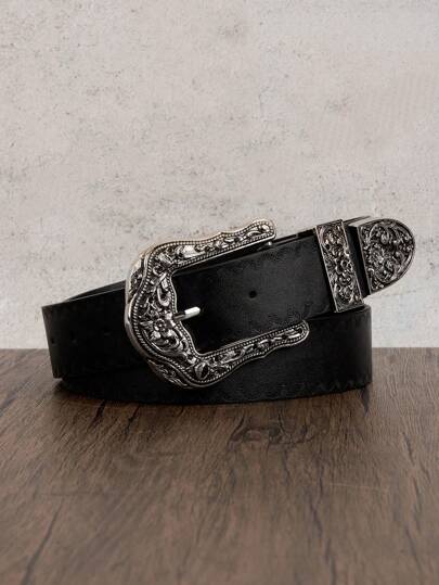 1条男士西部风格做旧纹理皮革腰带，百搭夏季配饰，适合夏季、学校休闲、商务场合，可作为送给男友、丈夫、父亲、男士的礼物，日常佩戴，时尚百搭，适合青少年、户外、度假、运动、旅行、街头、波西米亚风、复古秋季、万圣节、秋冬季配饰，适合青少年、青年、男士，休闲、户外、运动、度假、毕业礼物、生日礼物、日常佩戴