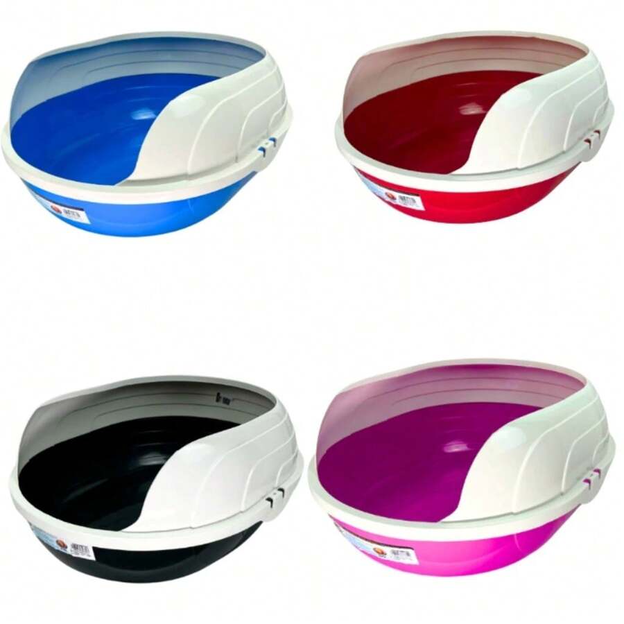 Furba Sanitary Litter Box Hygienic Tray With Arch For Cats + Hygienic