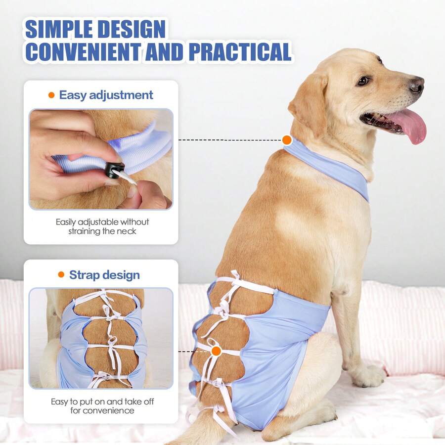 Pet Abdominal Wound Protection Dog PostSurgery Suit Pet Surgical Suit