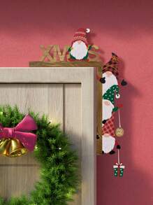 1 Piece Of Product Creative Door Frame Pendant, Home Atmosphere Decoration, Table Corner Decoration Best Gifts Birthday Home Decor Christmas Decorations Room Decor Christmas Winter