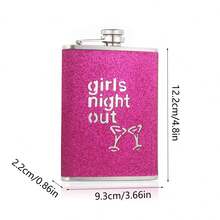 1 bình đựng nước bằng thép không gỉ 8oz dành cho phụ nữ, bình đựng rượu nhỏ thời trang sáng tạo di động, đồ dùng lưu trữ, trang trí phòng, thích hợp để đựng nước uống, cà phê, sữa, đồ uống, nhà bếp, phòng ăn, quầy bar, tiệc tùng, đám cưới, quà tặng cho bạn bè, bạn trai, cha, giáng sinh, năm mới - Nhiều màu - Xem 2