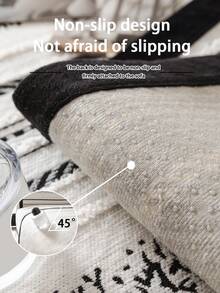 1 vỏ đệm ghế sofa vải nhung jacquard cho mọi mùa, phong cách hiện đại tối giản, thân thiện với vật nuôi, chống bụi bẩn, chống trượt, vỏ bọc ghế sofa chống trầy xước cho mèo vào mùa xuân/thu dành cho ghế sofa kết hợp hình chữ L và ghế sofa 1/2/3/4 chỗ ngồi (một mảnh) - màu đen - Xem 8