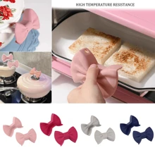 2szt Silikonowe Rękawice Kuchenne, Łukowate Mini Rękawice Kuchenne Silikonowe Odporne Na Ciepło, Silikonowe Rękawice Kuchenne Do Kuchni, Szczypce Do Garnków Do Gotowania i Pieczenia w Kuchni