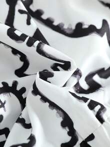 2 件装女婴酷炫恐龙印花短夹克和裤子套装 - 白色 - 查看 7