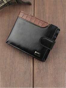 Men's Short Bifold Wallet, Business Casual New Leather Purse, Multi-Function Luxury Soft Leather Wallet With Card Holder, Suitable For Teen, Summer Casual Outdoor, Athletic Or Vacation Travel, Graduation Gifts, Birthday Dress Accessories