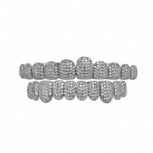 THATBOY 1 PC Hip Hop Cubic Zirconia Teeth Grills 10 Teeth Top Bottom Grills Dental Mouth Punk Tooth Caps Cosplay Rapper Jewelry - Multicolor - View 15