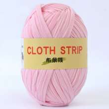 1入組200克T卹紗線，編織織物用紗線，適用於手工製作DIY包、毯子、坐墊、玩偶、手工鉤織項目 - 彩色 - 查看 18