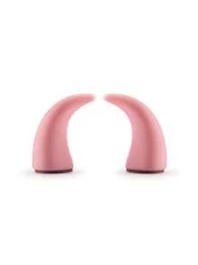 2pcs Cute Devil Horns Shaped 3D Decor Stickers For Car Steering Wheel, Dashboard, Rearview Mirror, Motorcycle, Helmet Decoration Accessories - Multicolor - View 9