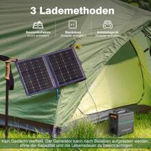 Swarey Station d'alimentation portable SWAREY 150 W (valeur de crête 300 W), station d'alimentation solaire, 166 Wh/52 000 mAh, générateur d'alimentation, générateur de stockage d'énergie solaire, chargeur de batterie, alimentation de secours d'urgence pour 16 15 14 13 12 11/Pro/Max/Plus/Mini/8/SE/X/XS, Airpod 4/3/2/Pro2/Pro