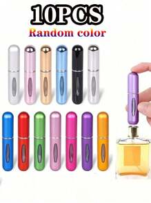 1-10 chai xịt nước hoa mini, bình xịt di động có thể nạp lại 5ml, lý tưởng làm quà tặng (Ngày của Cha, Ngày của Mẹ, Bạn bè, Bạn trai/Bạn gái, Gia đình, Giáo viên, Đồng nghiệp) Halloween, Giáng sinh, - nhiều màu - Xem 12