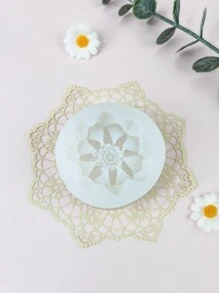 1 pezzo Stampo in silicone multifunzione a forma di testa di loto per il fai da te