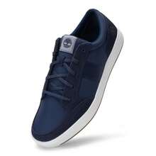 Timberland 男士户外低帮运动鞋，宽版，时尚舒适休闲鞋 - 海軍藍色 - 查看 2