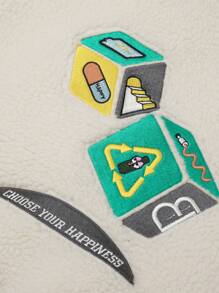 mini bala 家庭款毛绒领夹克