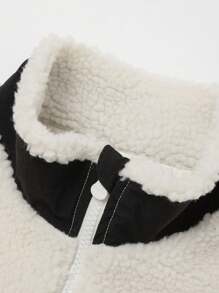 mini bala 家庭款毛绒领夹克