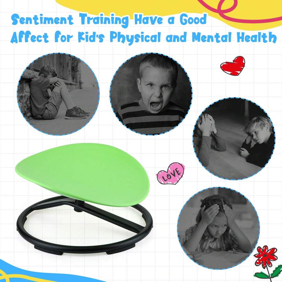 Sensory Chair Swivel Spinning Chair For Wobble Chair Seat Rocking Chair