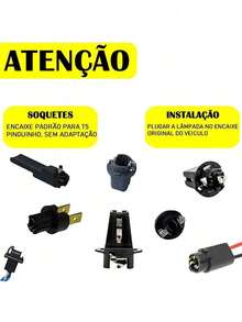 Original Pinguinho T5 Halogen Bulb 12v/1.2w Blue (10 Units) - Đỏ - Xem 4