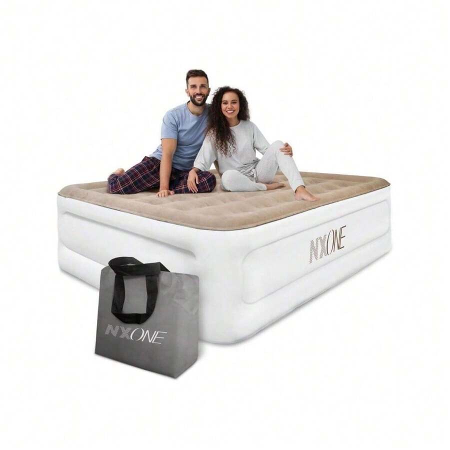 Queen Air Mattress 18 Inch Inflatable Airbed Luxury Double High 80x60