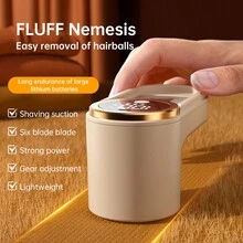 1 Máy cắt tỉa lông xù bằng điện ABS tiên tiến, Màn hình hiển thị kỹ thuật số, Hộp đựng lông xù trực quan, Máy cắt tỉa lông xù sạc lại loại C Màn hình hiển thị kỹ thuật số Hộp đựng tóc tích hợp Máy cắt tỉa lông xù thích hợp cho quần áo mùa thu và mùa đông Học sinh Quà tặng trở lại trường Quà tặng Giáng sinh - Nhiều màu - Xem 4