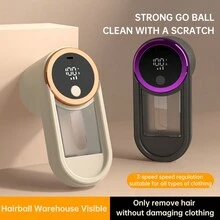 1 Máy cắt tỉa lông xù bằng điện ABS tiên tiến, Màn hình hiển thị kỹ thuật số, Hộp đựng lông xù trực quan, Máy cắt tỉa lông xù sạc lại loại C Màn hình hiển thị kỹ thuật số Hộp đựng tóc tích hợp Máy cắt tỉa lông xù thích hợp cho quần áo mùa thu và mùa đông Học sinh Quà tặng trở lại trường Quà tặng Giáng sinh - Nhiều màu - Xem 1