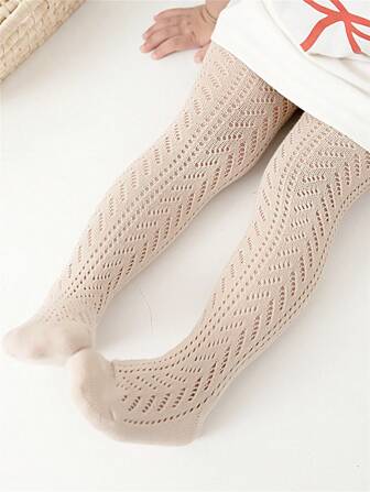 New Summer Girls Stockings Hollow Tights For Kids Fishnet Clothing Toddler Beige Pantyhose Spain Style Thin Ballet Baby Todddler Bottom Tights Khaki