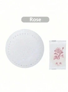 قطعة واحدة من معطر الهواء العطري الصلب، تشمل علبة تغليف إضافية، أقراص العطر لاستخدام المنزل والسيارة والحمام والغرفة والخزانة والحمام - ذو رائحة ورقية