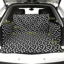 Car Boot Protector For Dogs Pet Boot Protector Cover Perfect Large Heavy Duty Waterproof Dog Car Seat Protector Cover Universal Size Boot Protector - Black and White - View 3