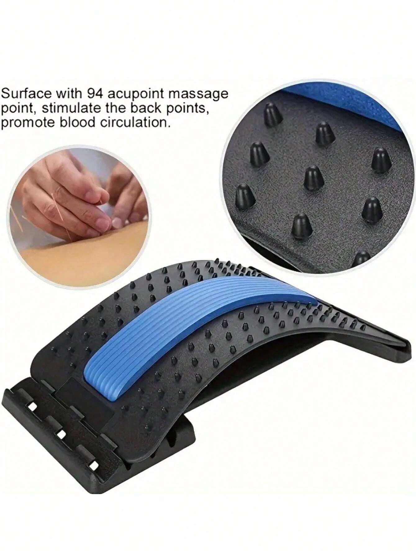 Hernie discale lombaire Appareil de soulagement de la colonne lombaire Tapis de massage et d