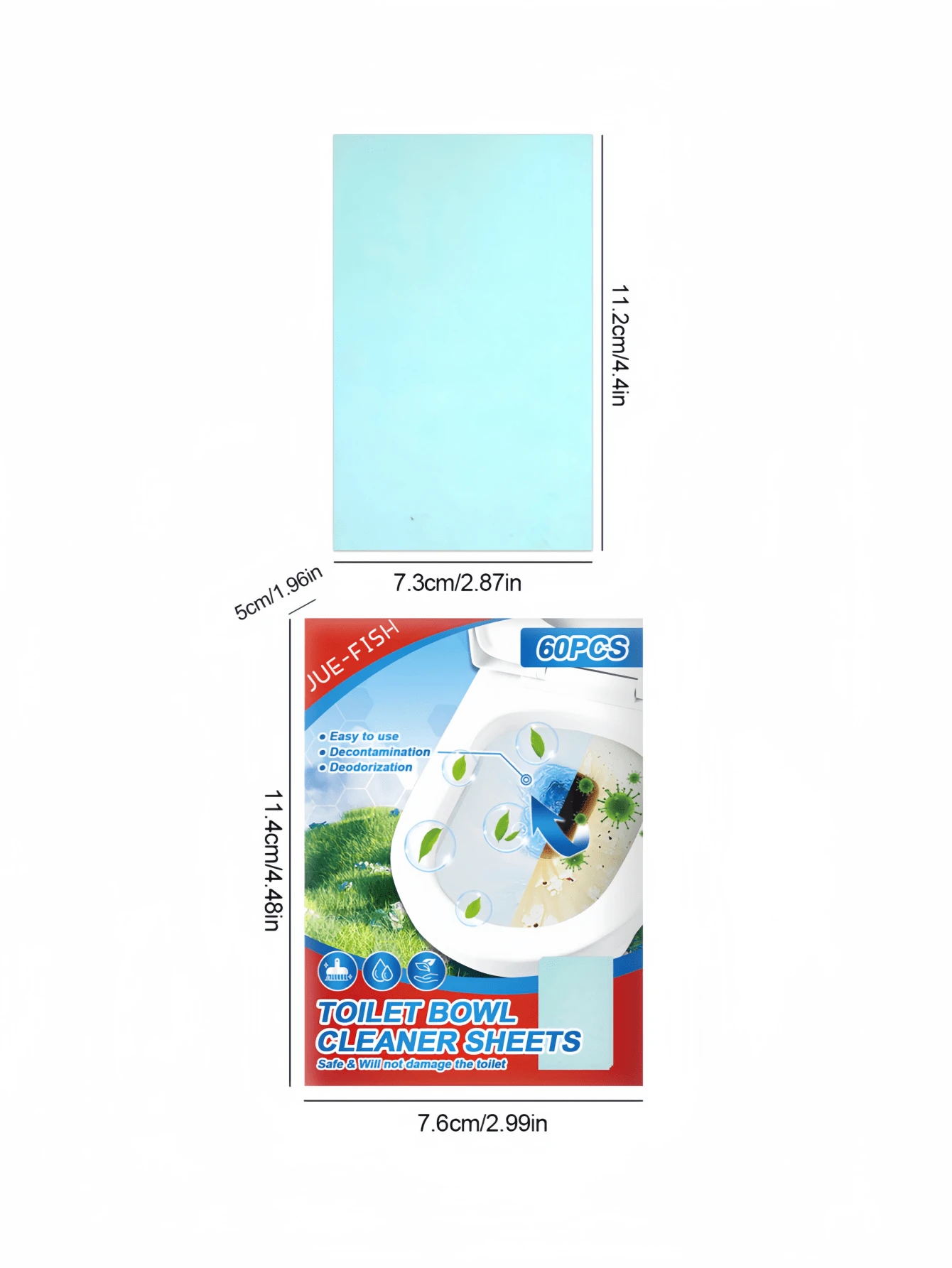 Toilet Cleaning Tablets Toilet Bowl Cleaner & Stain Remover
