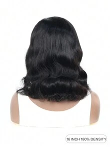 Tóc giả Bob Tóc giả bằng tóc thật Tóc giả ngắn Tóc giả bằng tóc thật dành cho phụ nữ Tóc giả ren phía trước 13x4 Tóc giả bằng tóc thật được nhổ sẵn với tóc con Tóc giả ren phía trước không cần keo 180 độ dày Tóc giả bằng tóc thật màu đen tự nhiên 12 inch - Tự nhiên & Đen - Xem 3