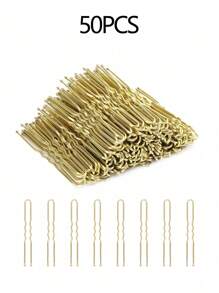 600/500/200/100/50/20 chiếc Kẹp tóc hình chữ U dành cho nữ, dụng cụ tạo kiểu tóc tại salon/studio, phụ kiện tóc cho nữ, dụng cụ làm tóc, phụ kiện làm đẹp, phụ kiện tóc xoăn, phụ kiện tóc, phụ kiện tóc, phụ kiện tóc cho nữ, mùa thu, du lịch, dụng cụ làm tóc, phụ kiện nữ, đồ dùng tóc, mùa thu, phụ kiện tóc - Vàng - Xem 9