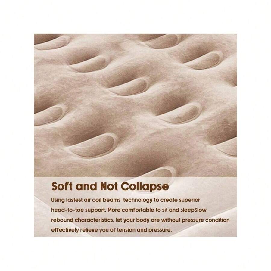 Queen Air Mattress 18 Inch Inflatable Airbed Luxury Double High 80x60