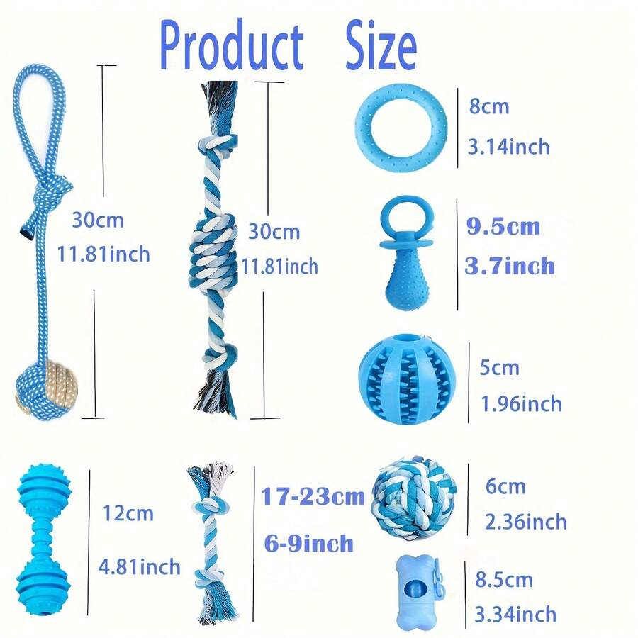 20 Packs Puppy Chew Toys Dog Teething Toys For Puppies, New Puppy