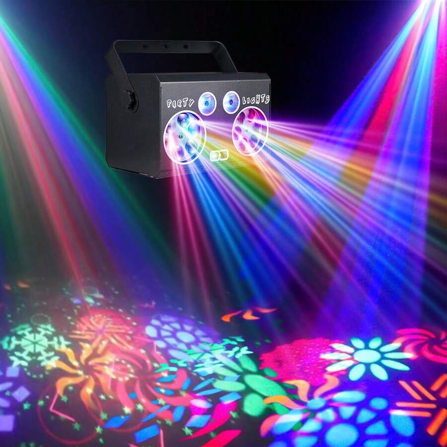 Đèn tiệc DJ Đèn sàn nhảy Sân khấu KTV Đèn nhấp nháy Đèn LED Máy chiếu Điều khiển từ xa bằng giọng nói Tiệc khiêu vũ trực tiếp Chương trình biểu diễn Câu lạc bộ đêm Quầy bar Quà tặng Sinh nhật Ngày lễ Lễ hội Giáng sinh Gia đình Trang trí phòng tiệc trong nhà và ngoài trời Đèn tạo không khí