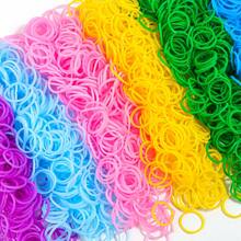 500 piezas/1000 piezas/1500 piezas - 40 gomas elásticas de colores surtidos para hacer pulseras DIY y otros accesorios únicos! Gran regalo para Halloween, Acción de Gracias, Navidad, Pascua - lazo para el cabello - Ver 3