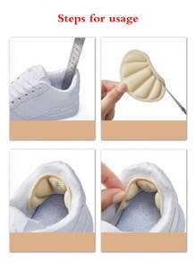 3 paires de coussinets anti-usure, protège-talons pour les soins des pieds, autocollants pour les talons pour prévenir les abrasions