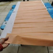10 chiếc 19,7 inch x 70,9 inch / 55,1 inch Giấy nhún màu làm hoạt động thủ công bó hoa quà tặng giấy gói hoa sinh nhật - Nhiều màu - Xem 6