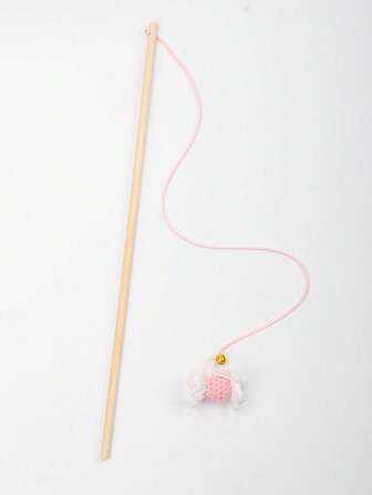 ของเล่นเรียกแมวแบบมีปฏิสัมพันธ์หลากสีน่ารัก, ของเล่นพู่/ริบบิ้นพร้อมกระดิ่งทำให้แมวเพลิดเพลิน