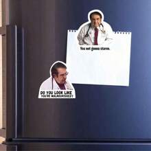 12pcs Funny Diet Fridge Magnets For Kitchen And Home, Inspirational Quotes For Healthy Lifestyle Best Gifts Birthday Graduation